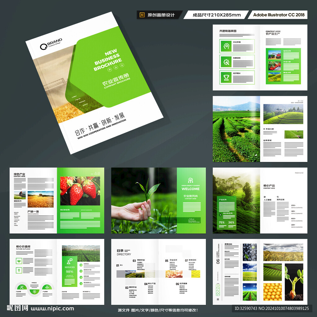 农产品宣传册