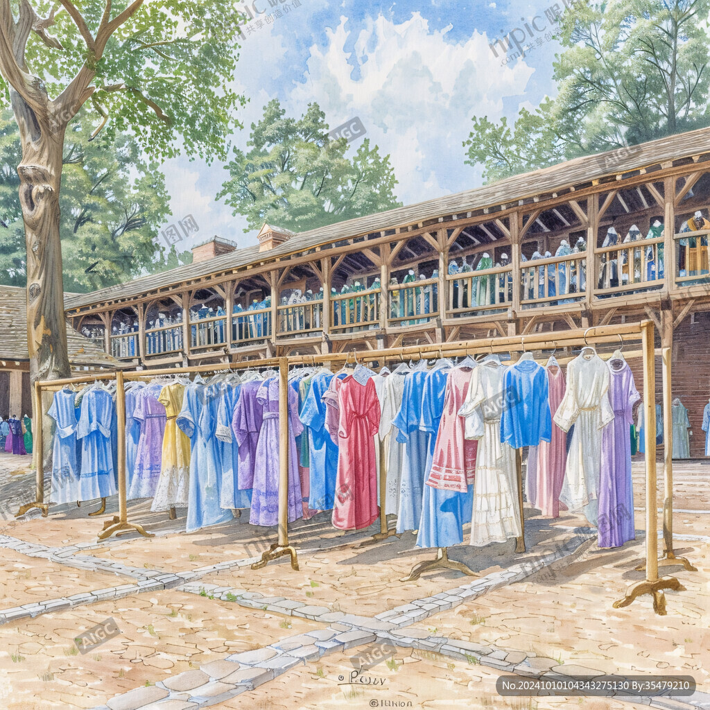 民国服装店活场景