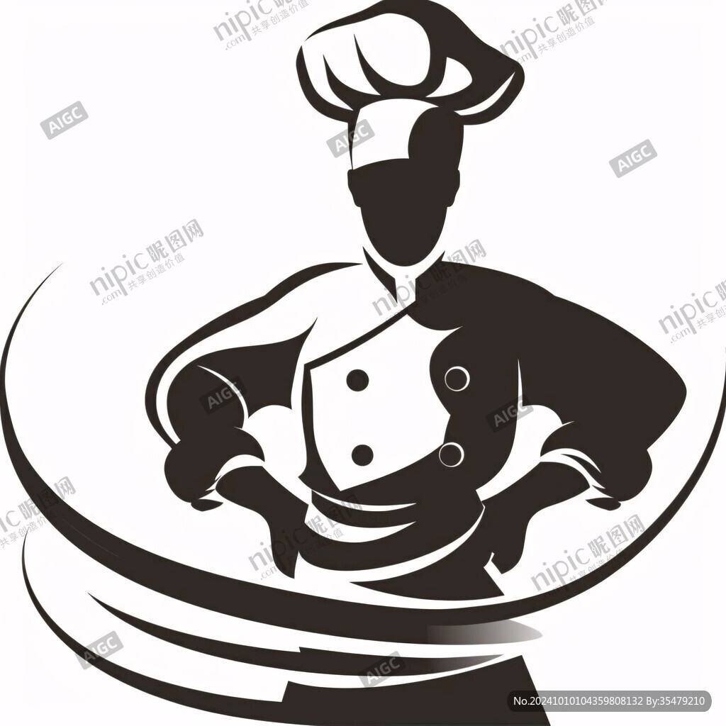 厨师头像大厨logo