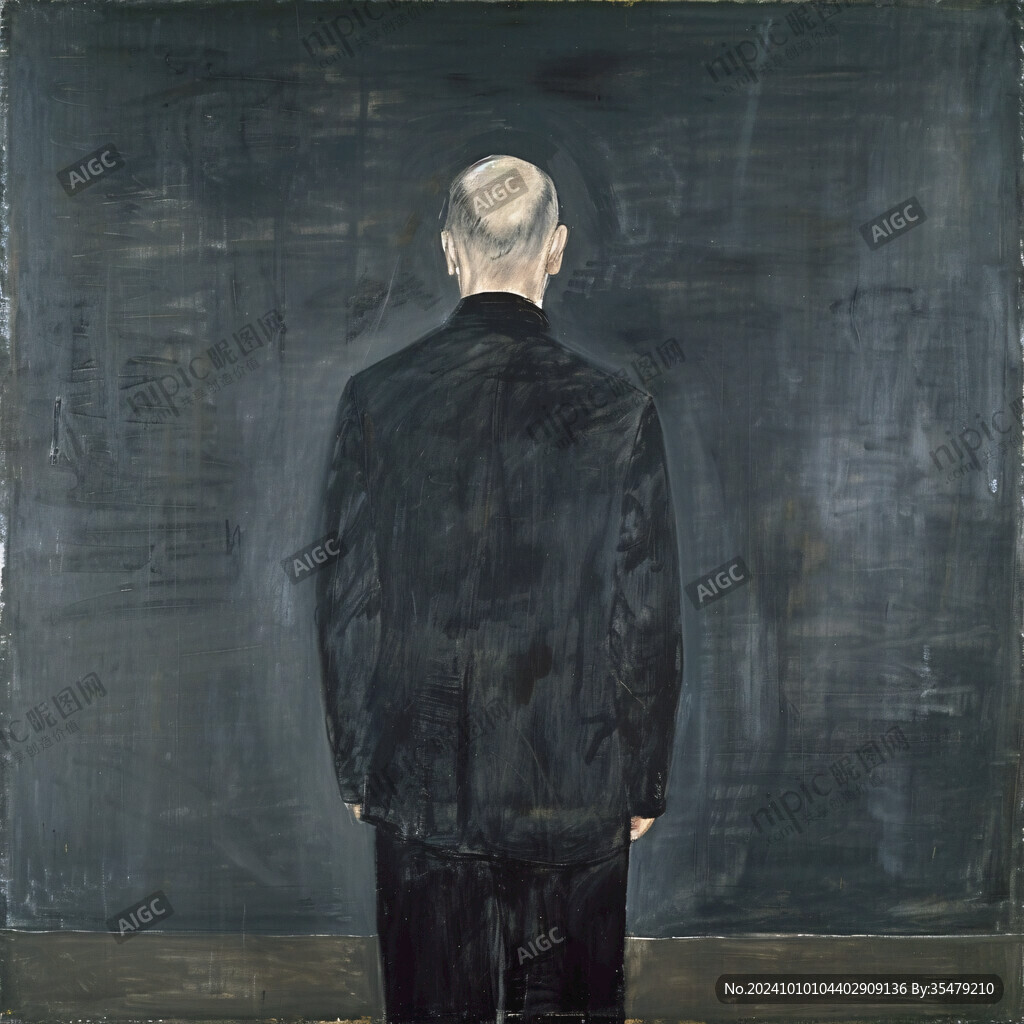 男人油画