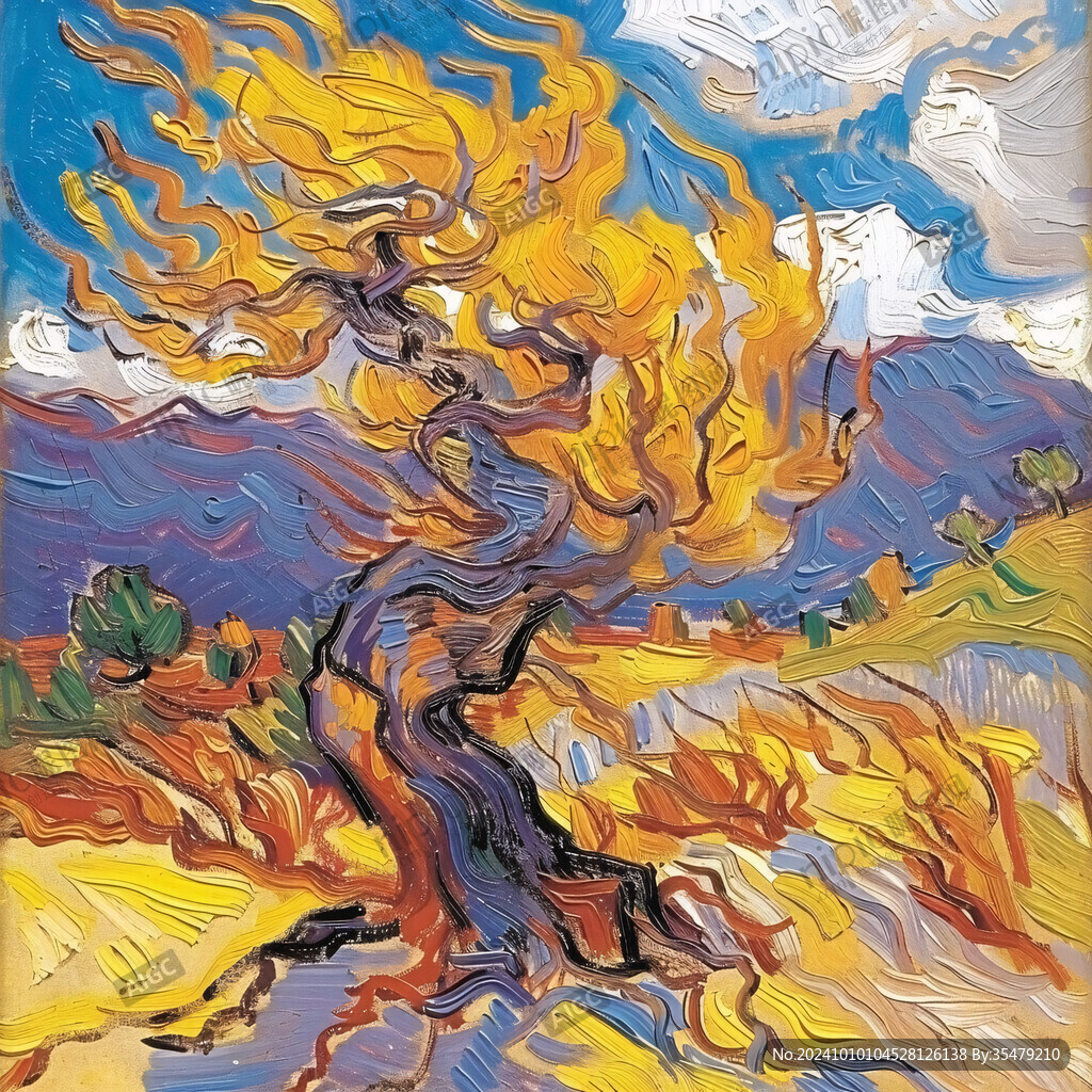 丁达尔现象装饰画