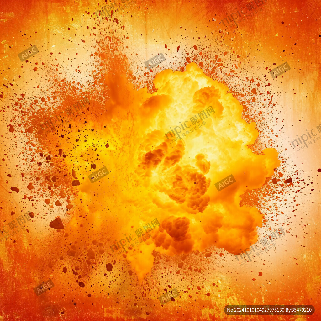 爆炸裂纹素材