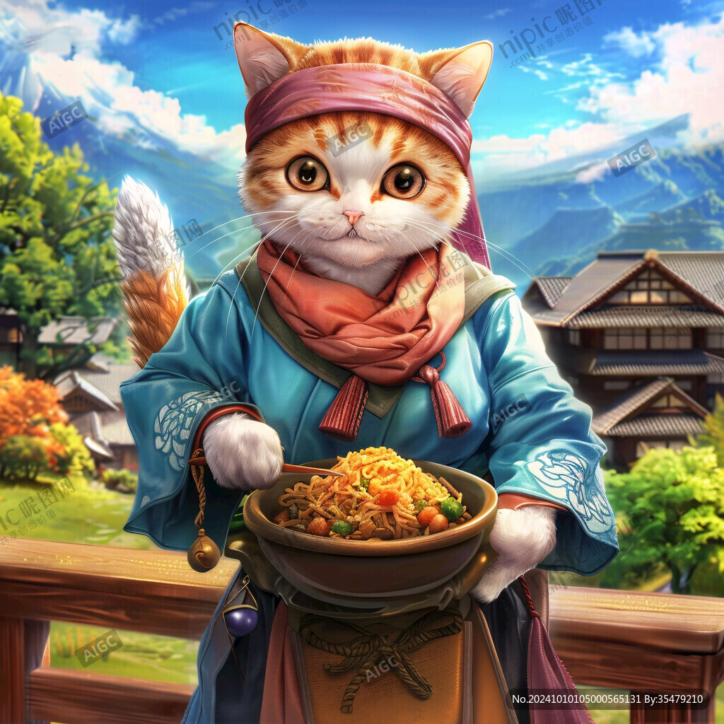 猫猫厨师店招