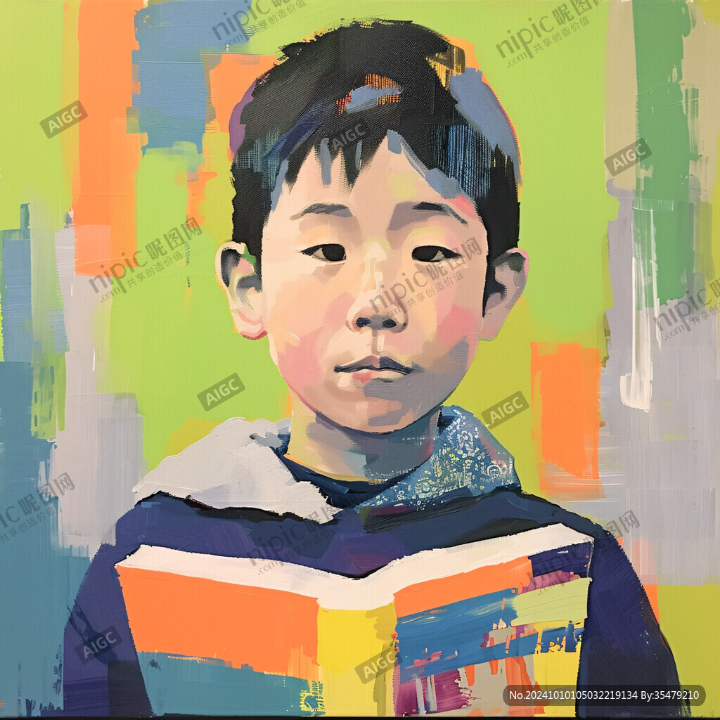 男孩装饰画