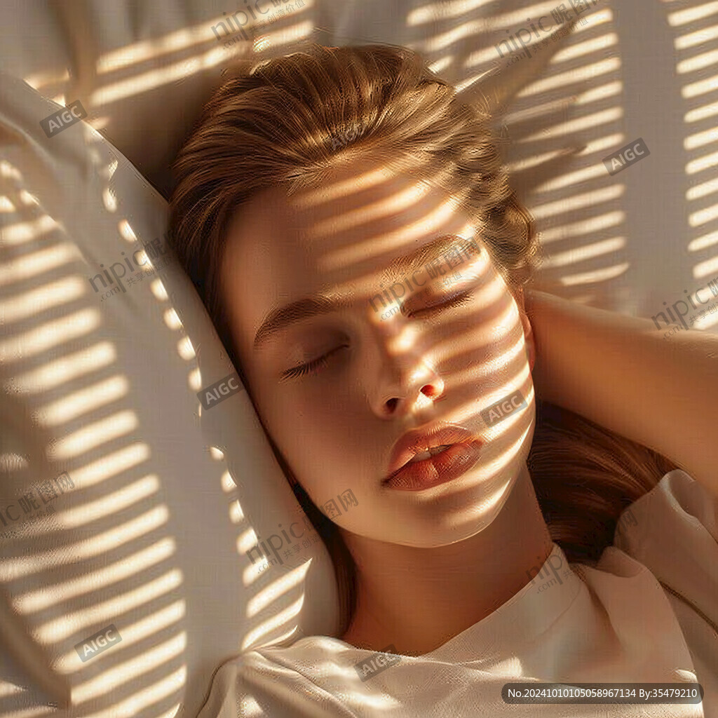 女性唯美睡姿