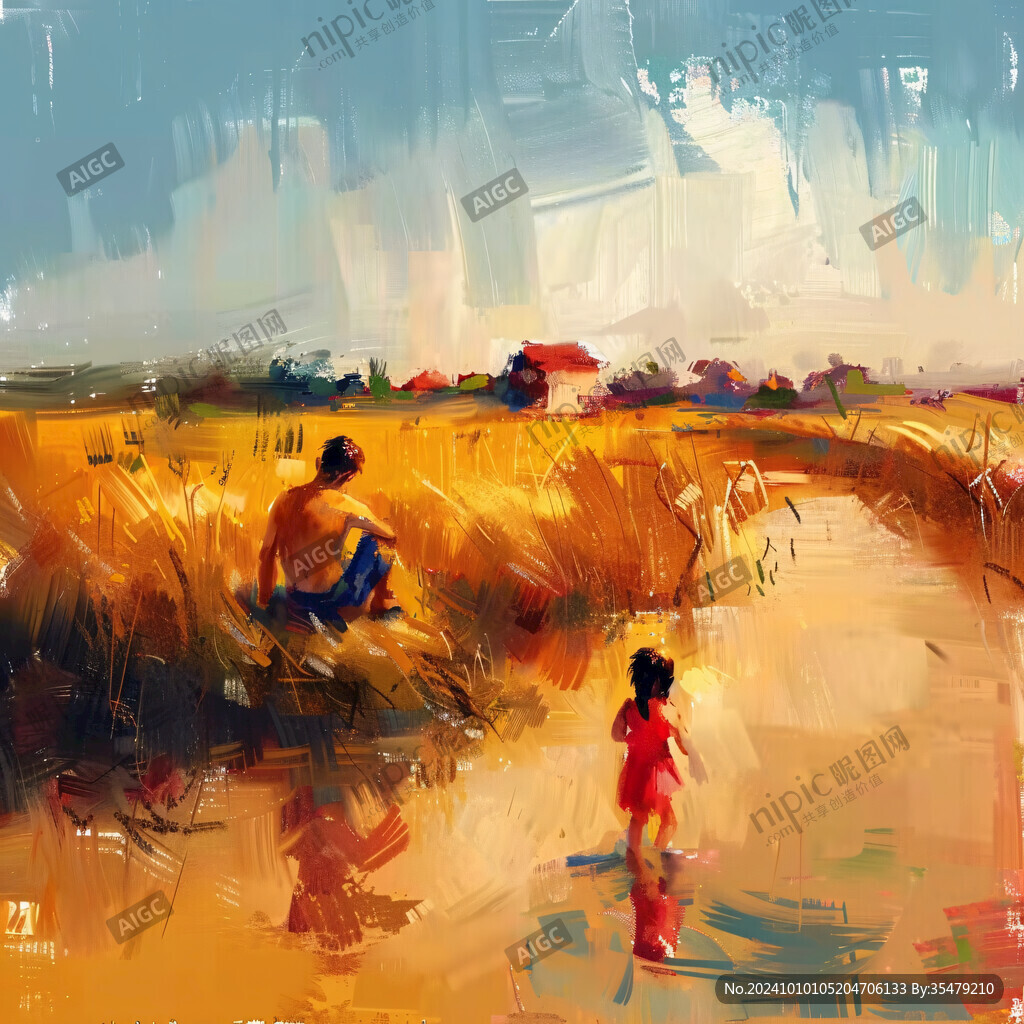 红高粱插画