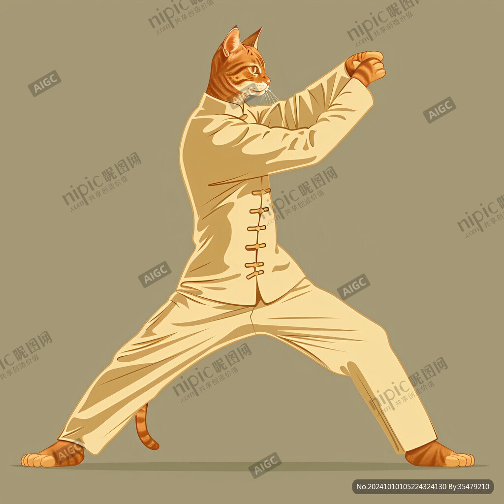 国潮虎形拳