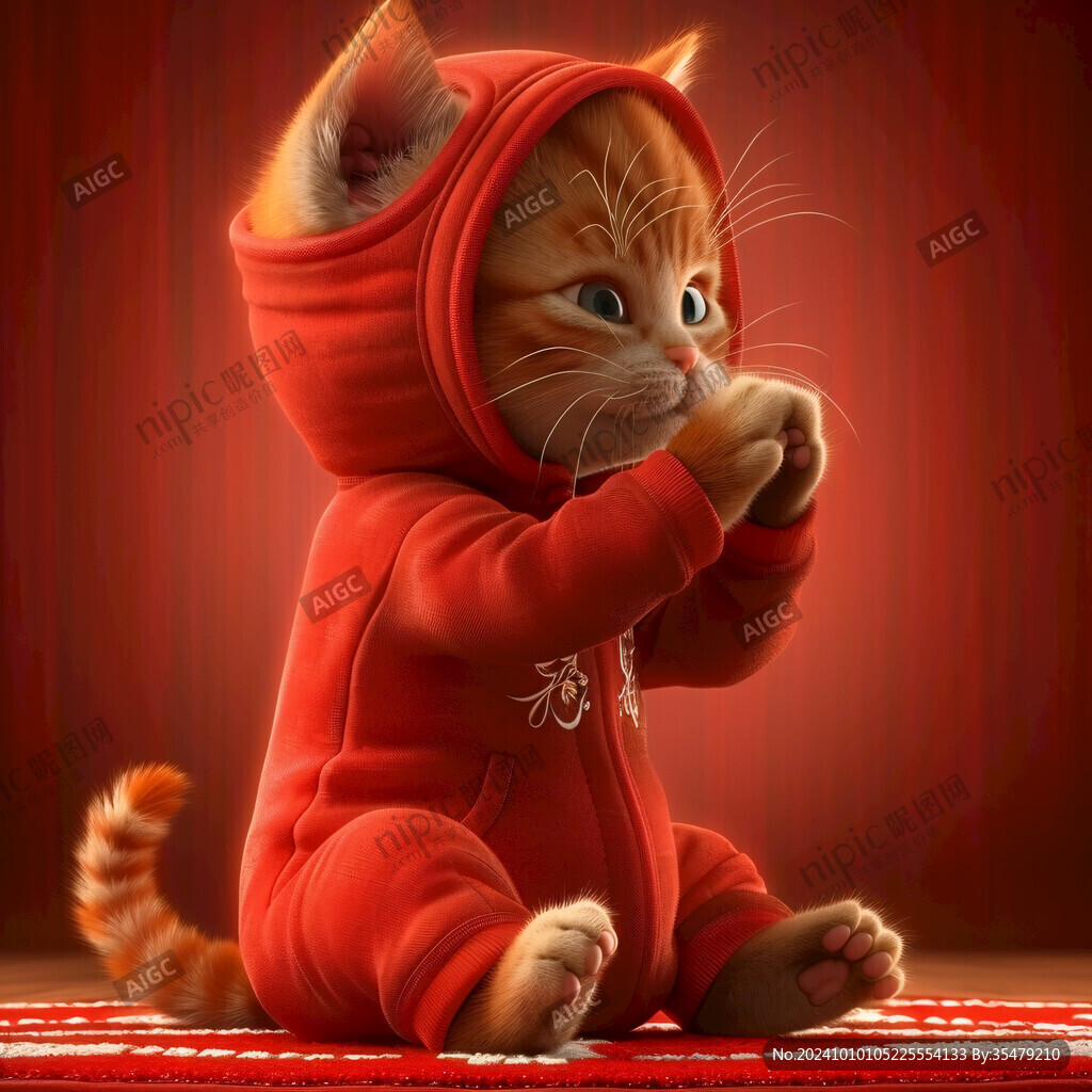 3d卡通猫咪
