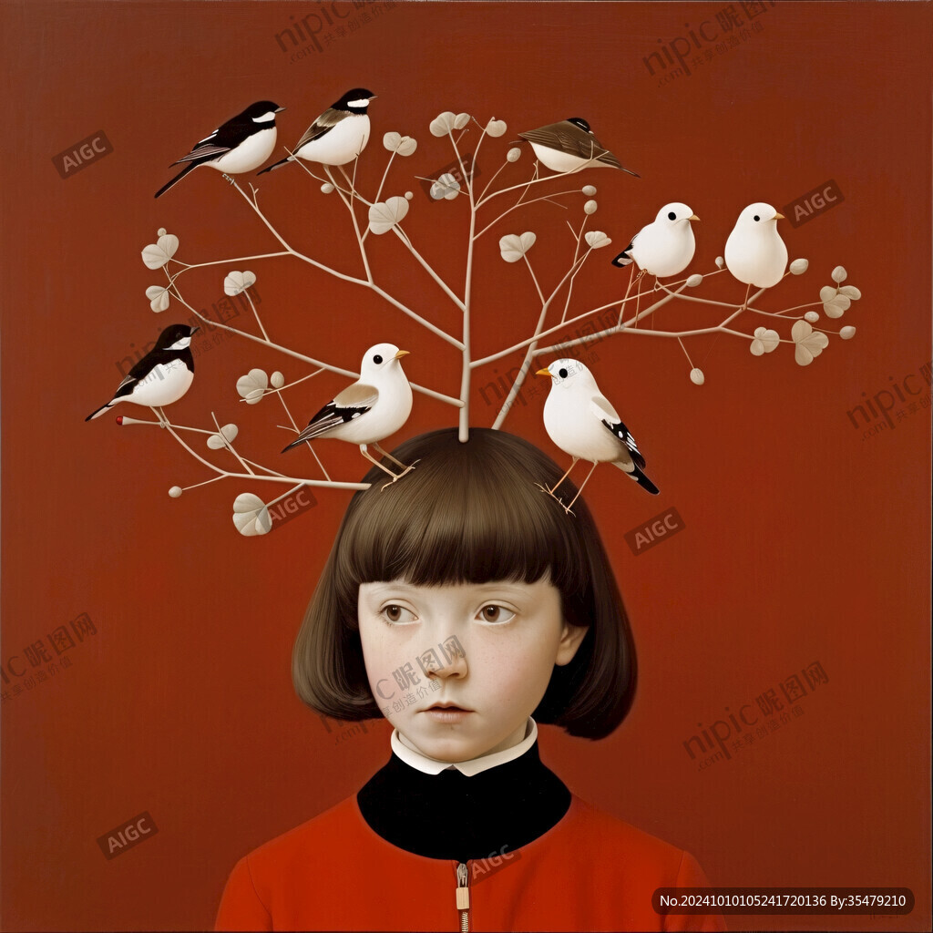 鸟儿与少女