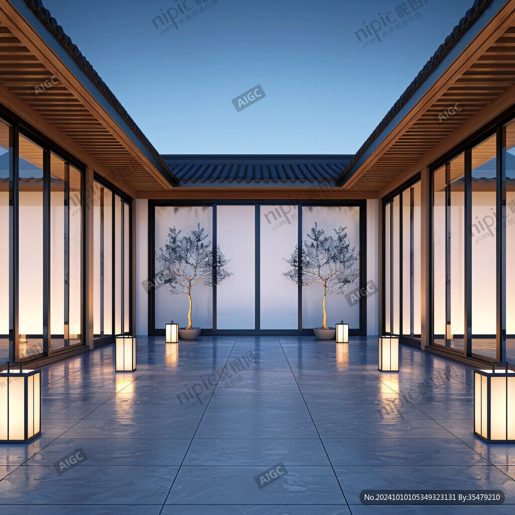 新中式厅外