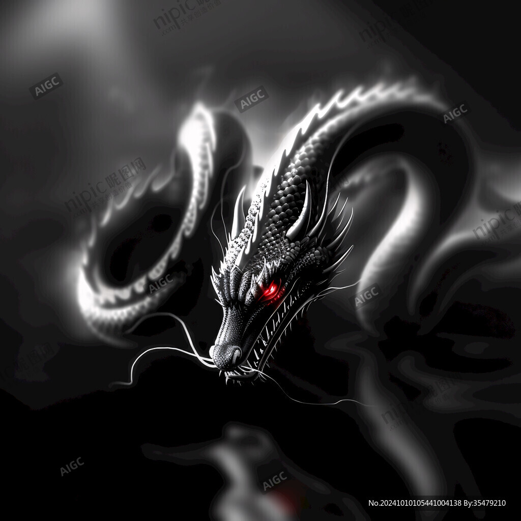 板绘龙头