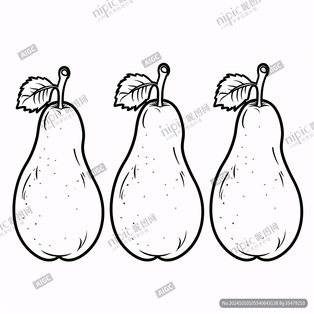 鸭梨线稿