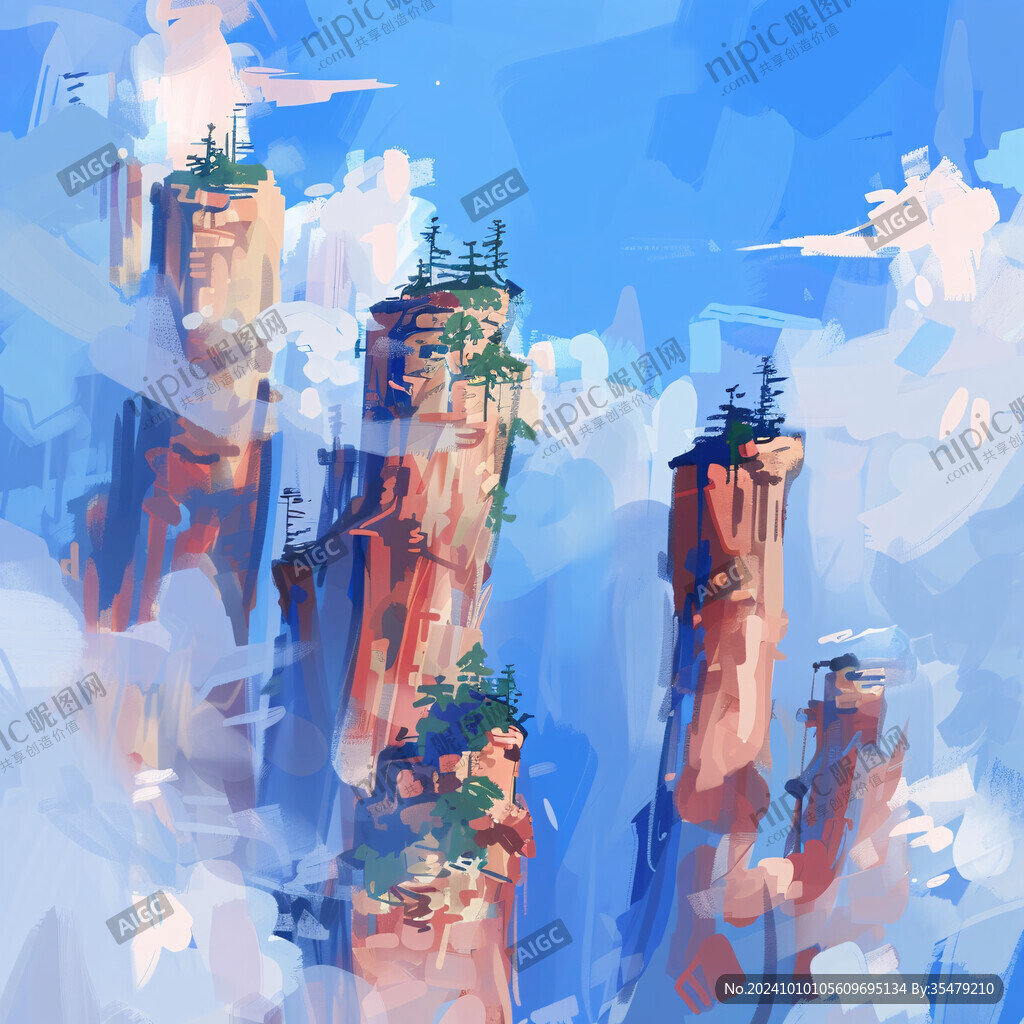 物茂土林插画