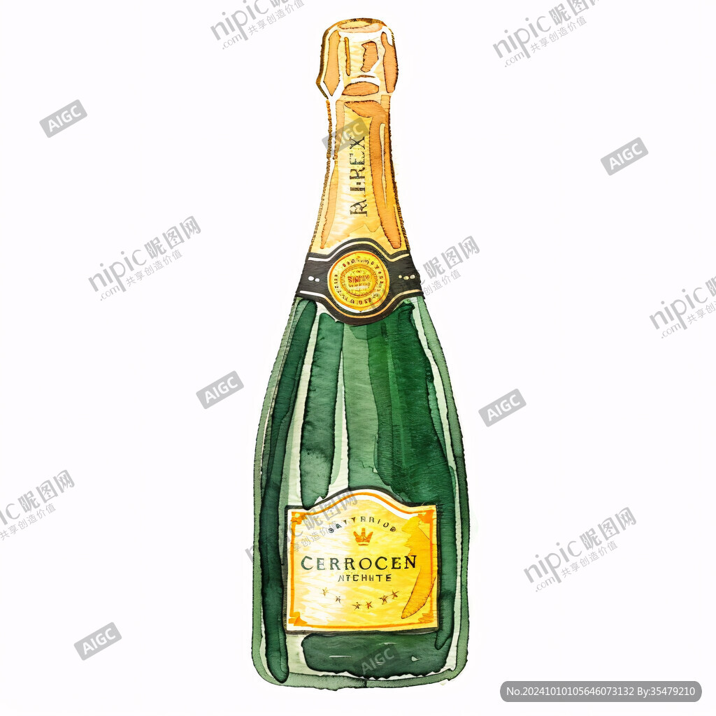 香槟酒瓶