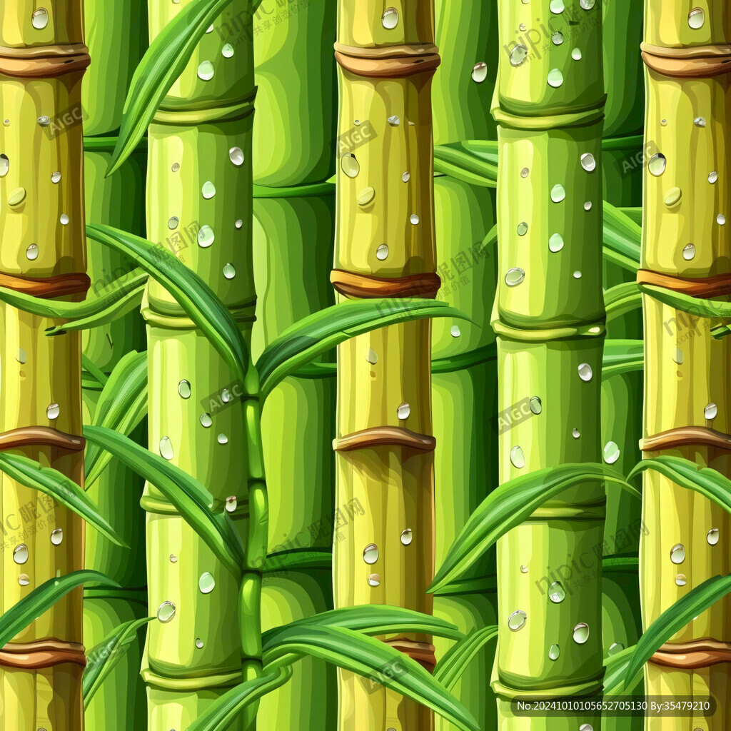 竹筒粽子插画