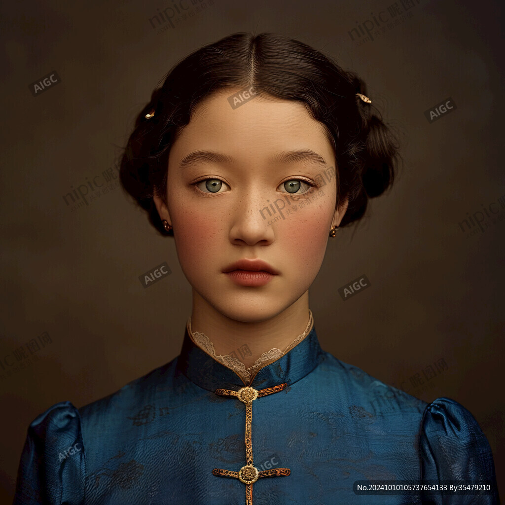 新中式女孩