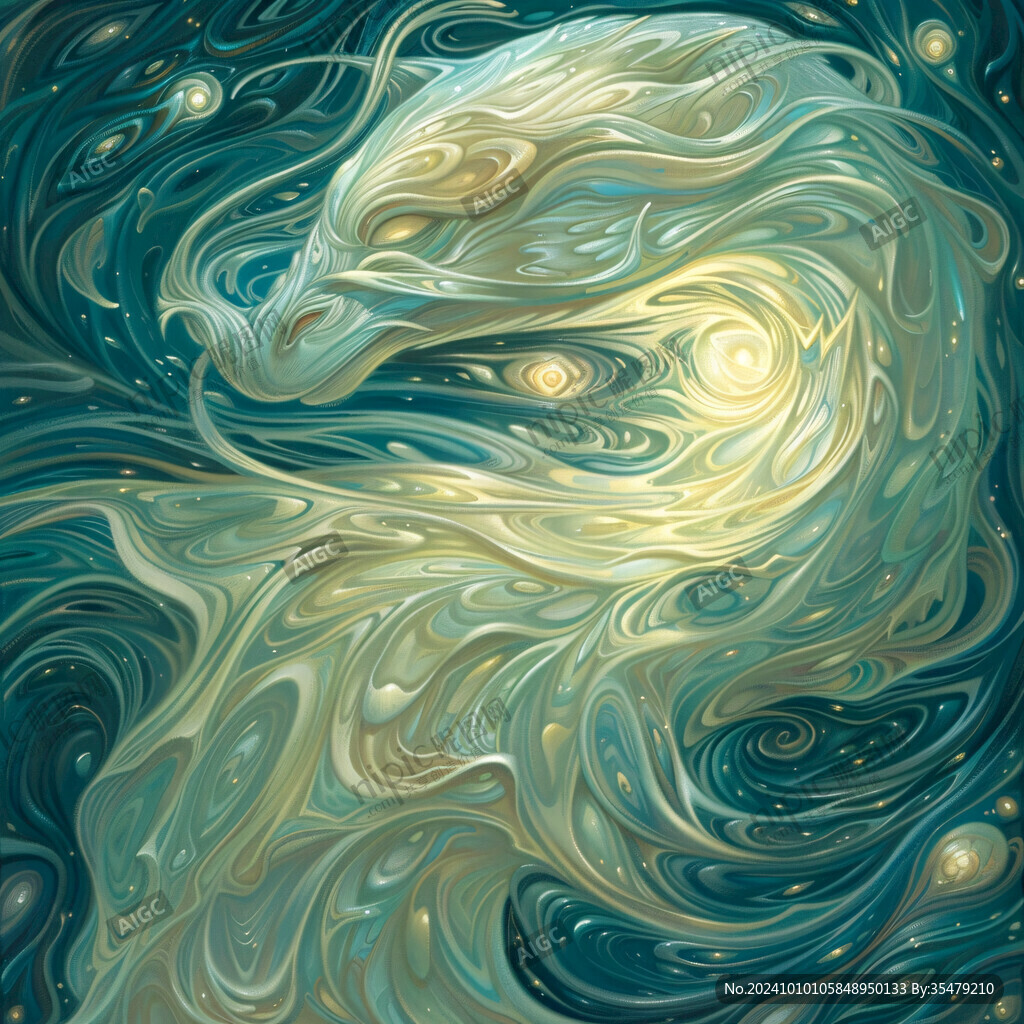星云漩涡装饰画