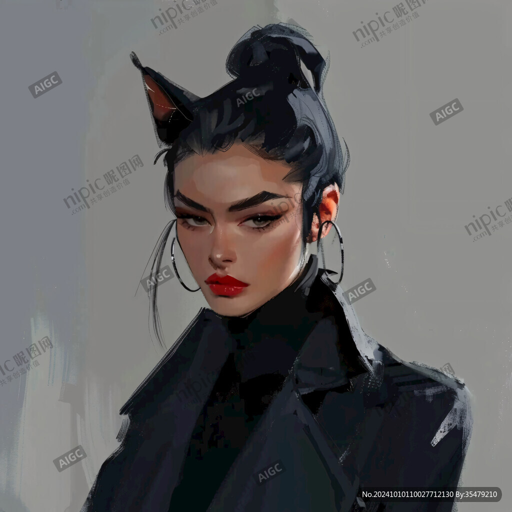厚涂少女