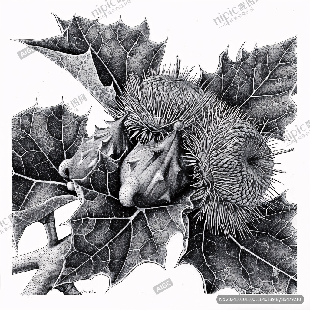 3d树叶画