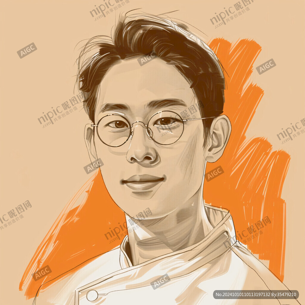 国民人物插画