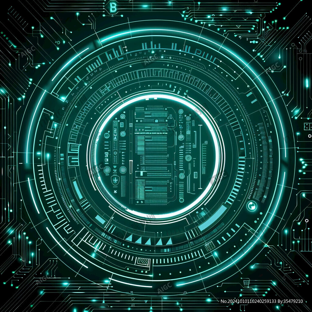 电子科技底纹