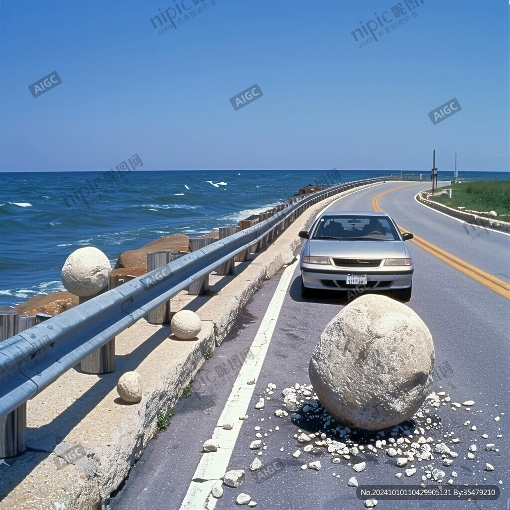 道路鸟蛋石