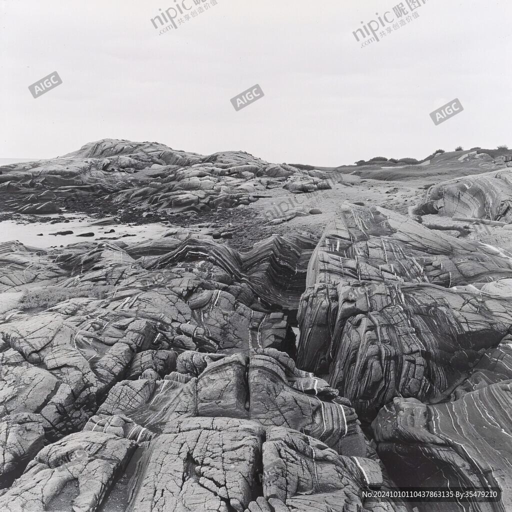 山崖火山流纹岩地貌