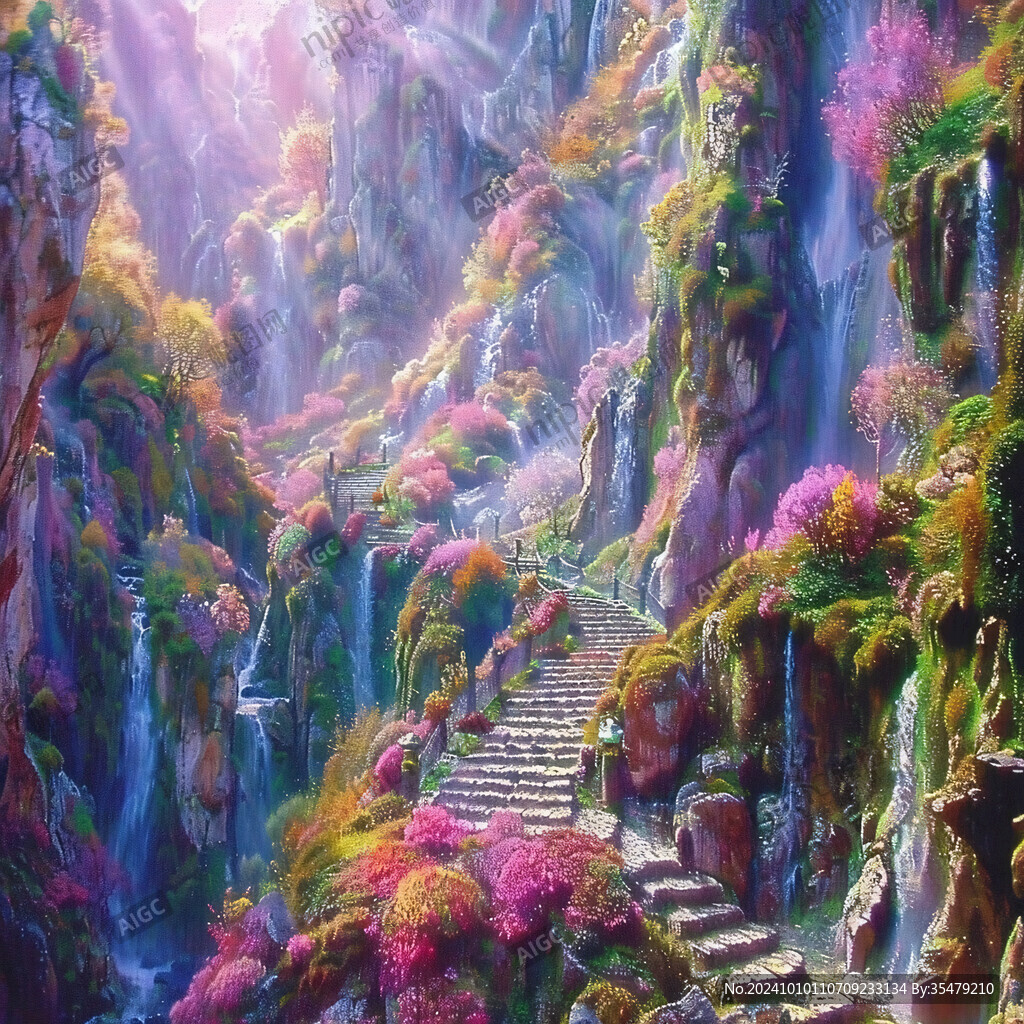 仙境风景画
