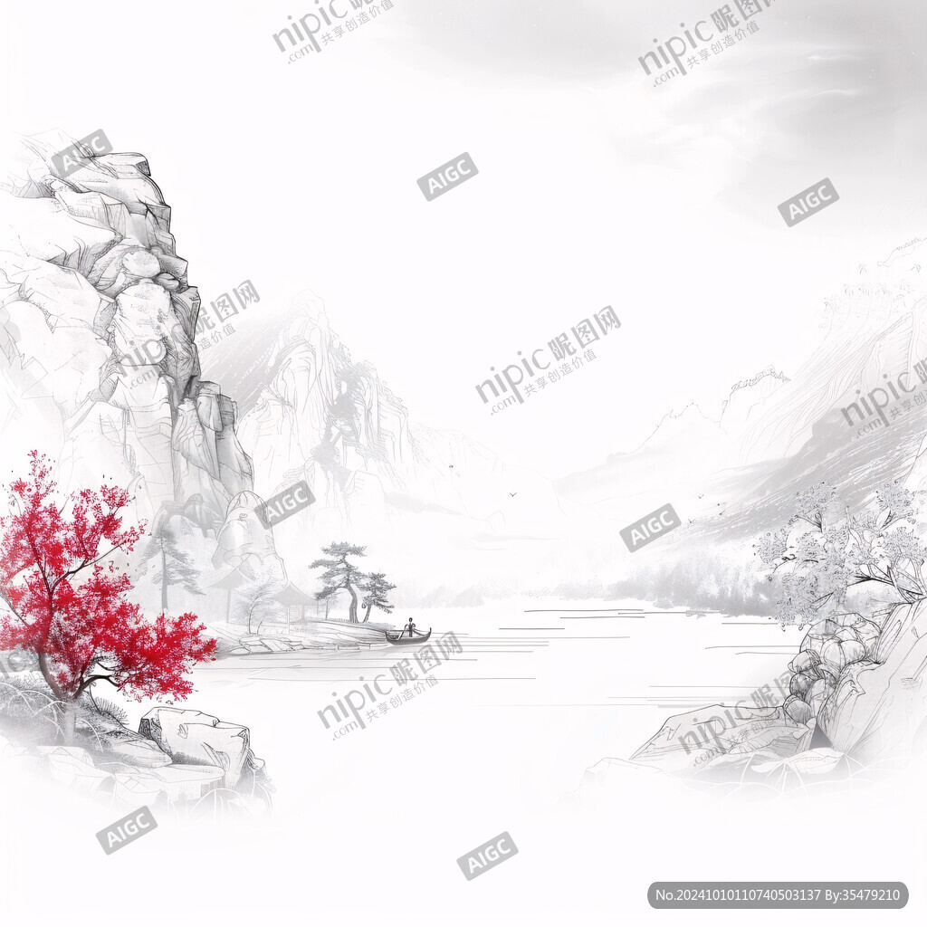 水墨山水