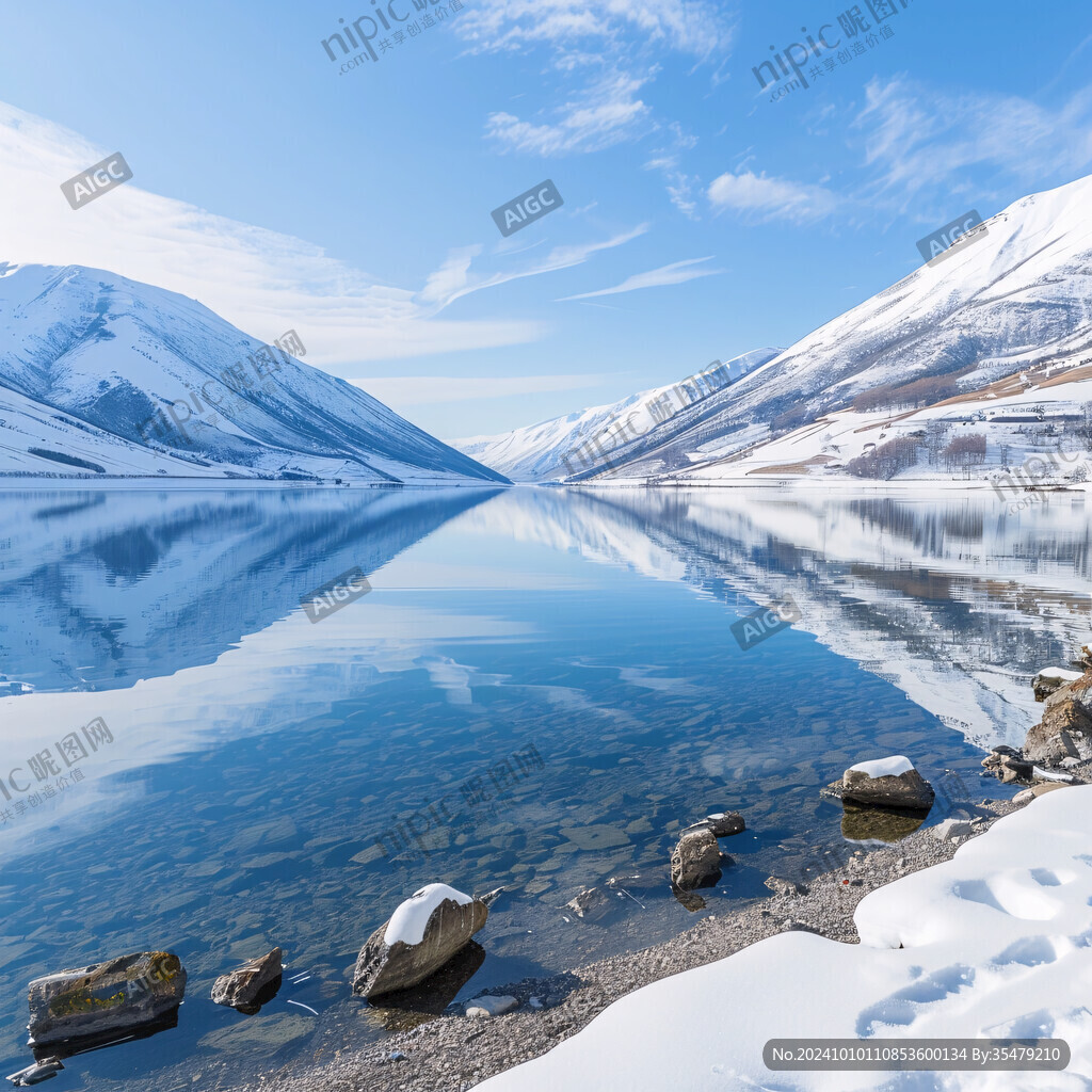 羊湖风景自然风景