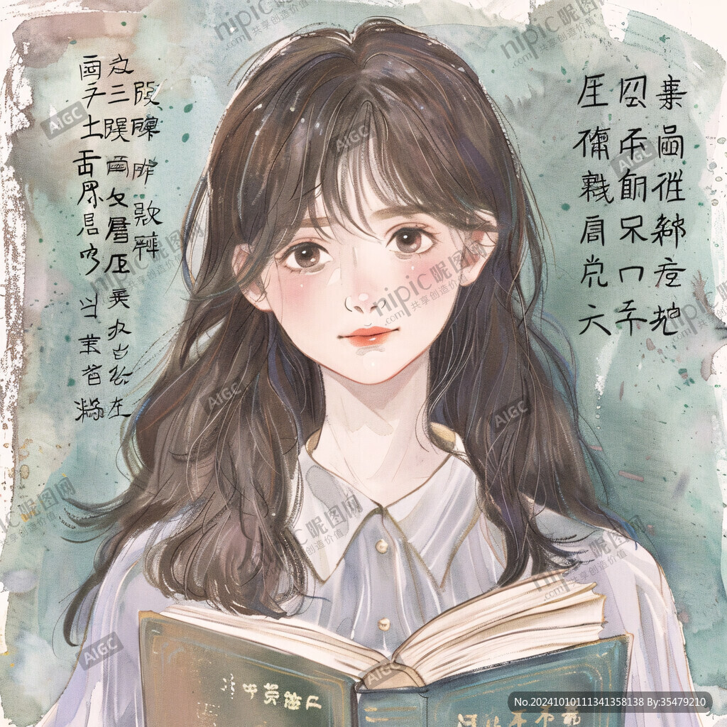 人物半身插画