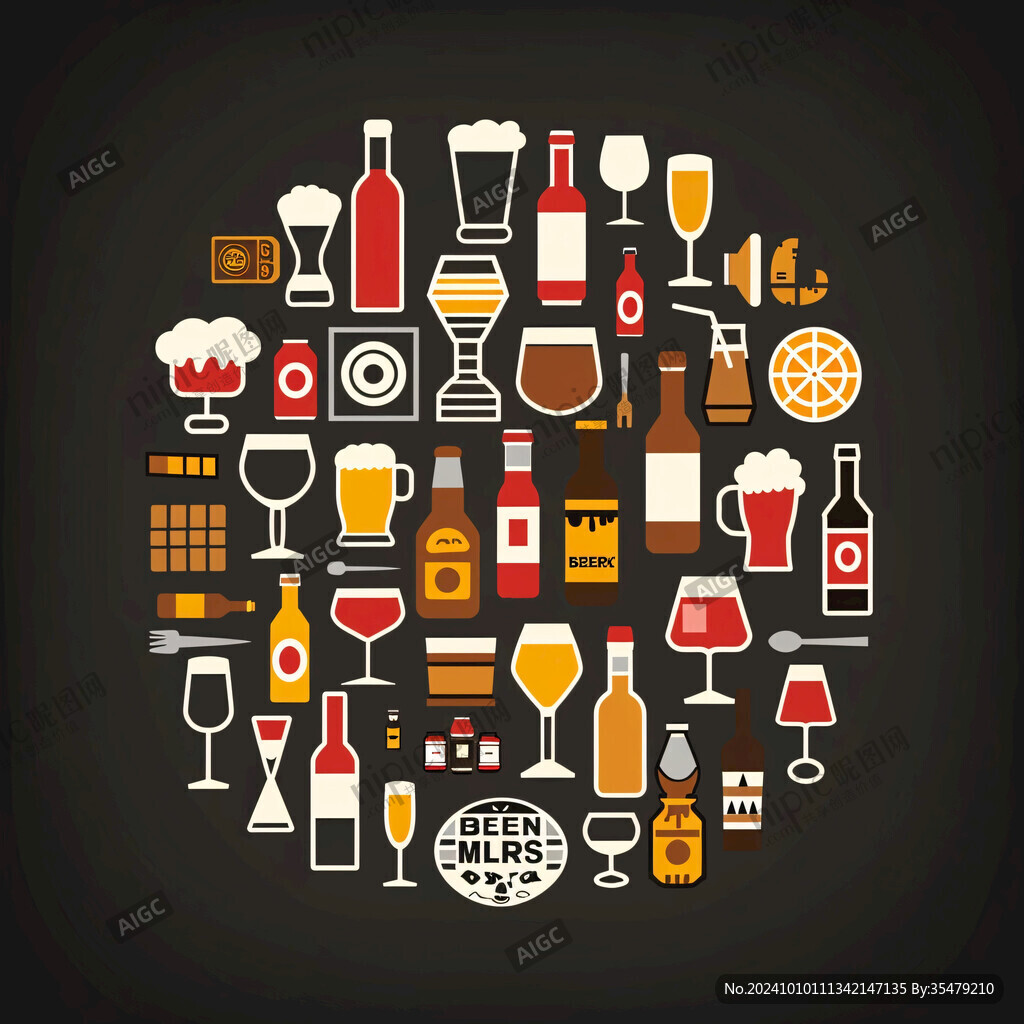 icon设计酒类