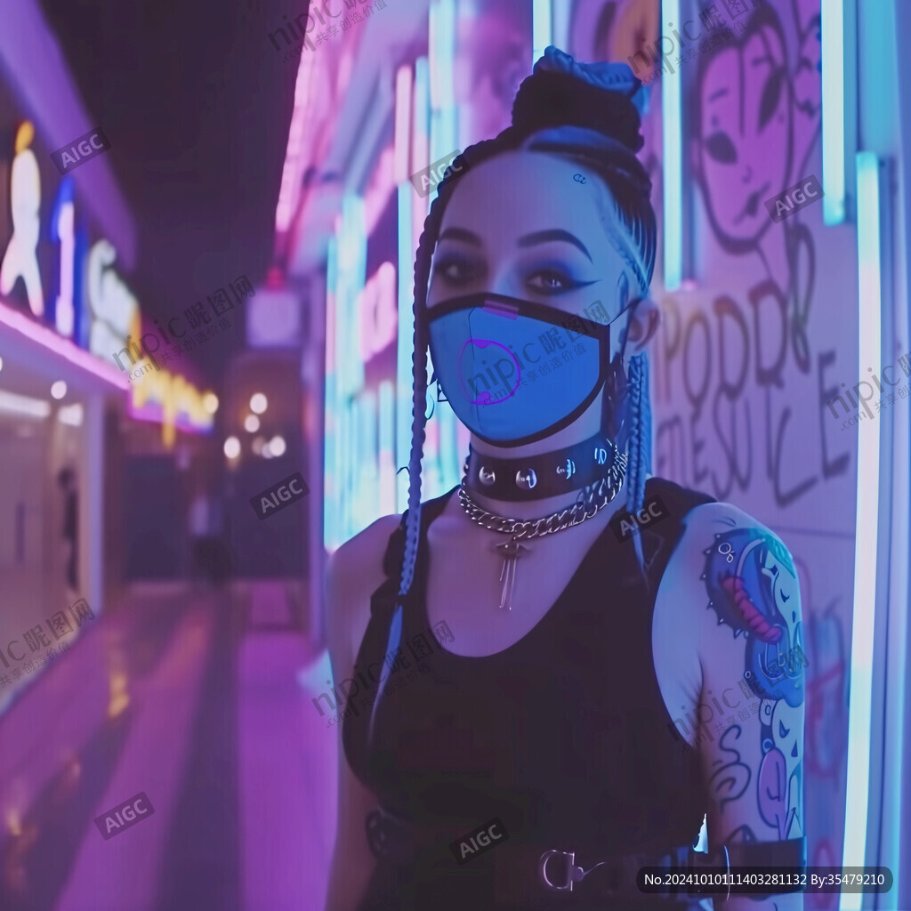 赛博朋克潮流人物