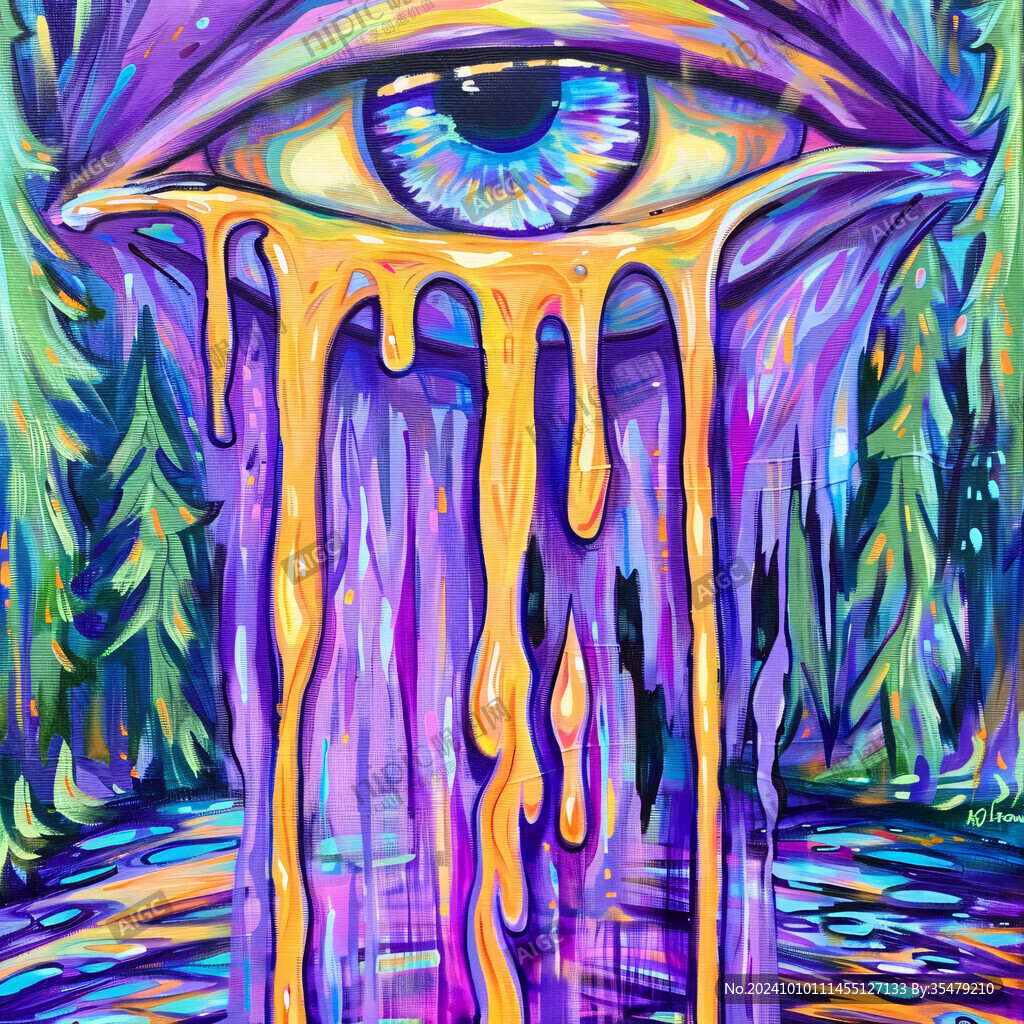 表现主义眼睛画