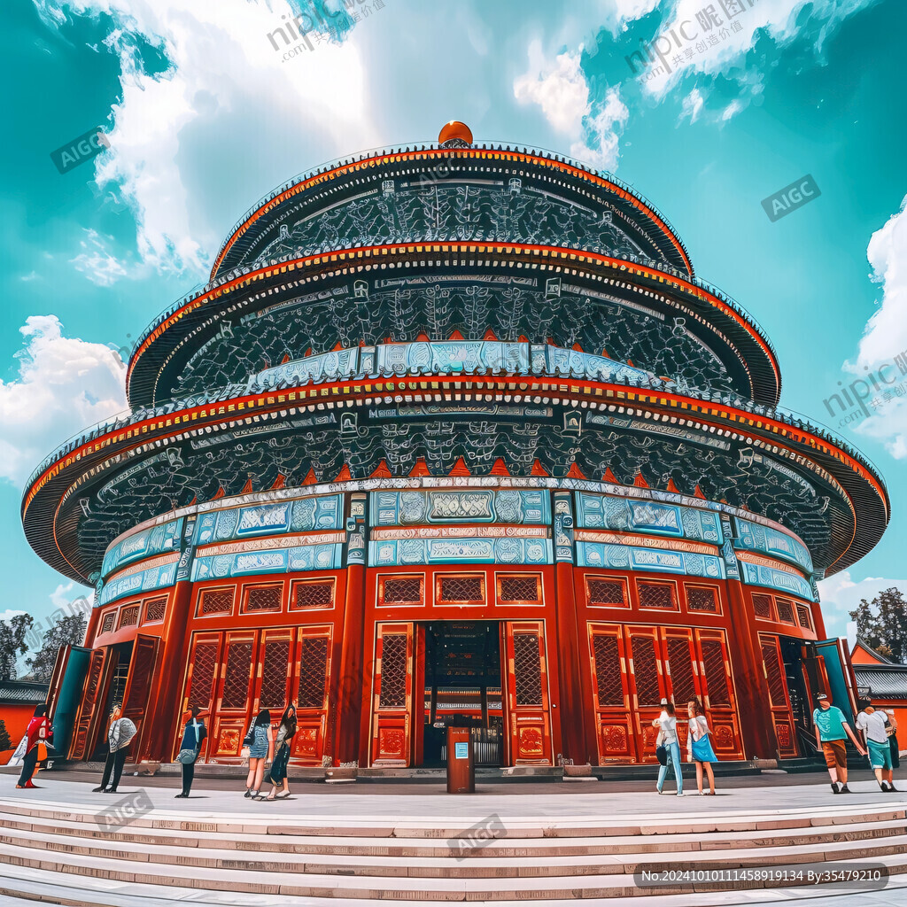 天坛双环万寿亭