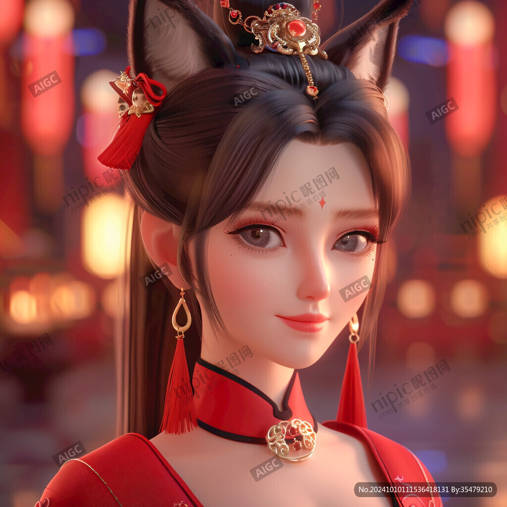 仿3d卡通形象