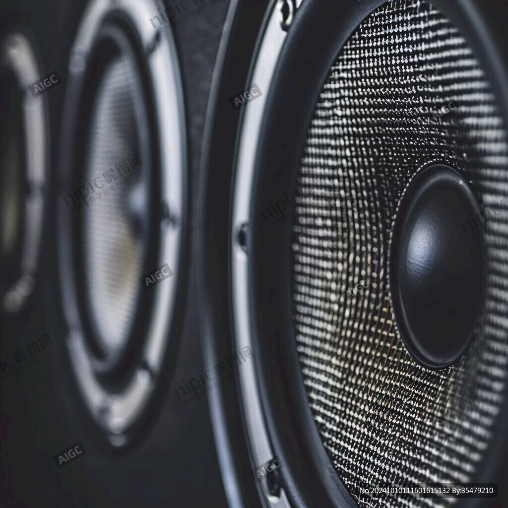 音响扬声器艺术造型
