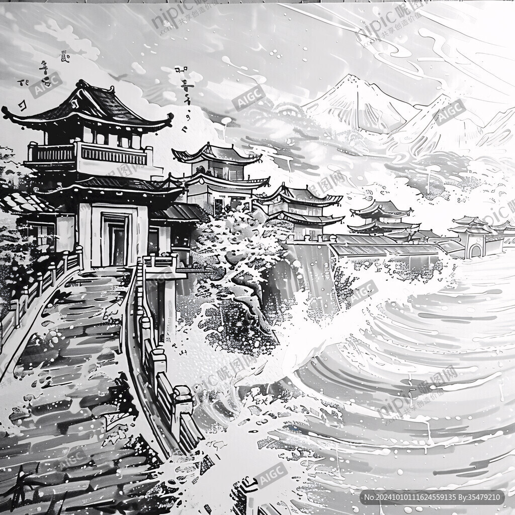 城隍阁手绘