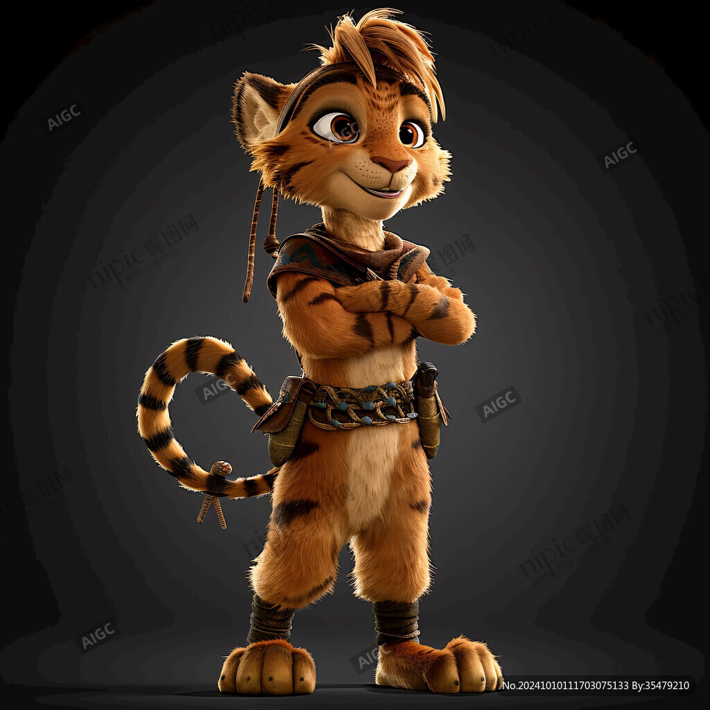 原创虎弟卡通ip