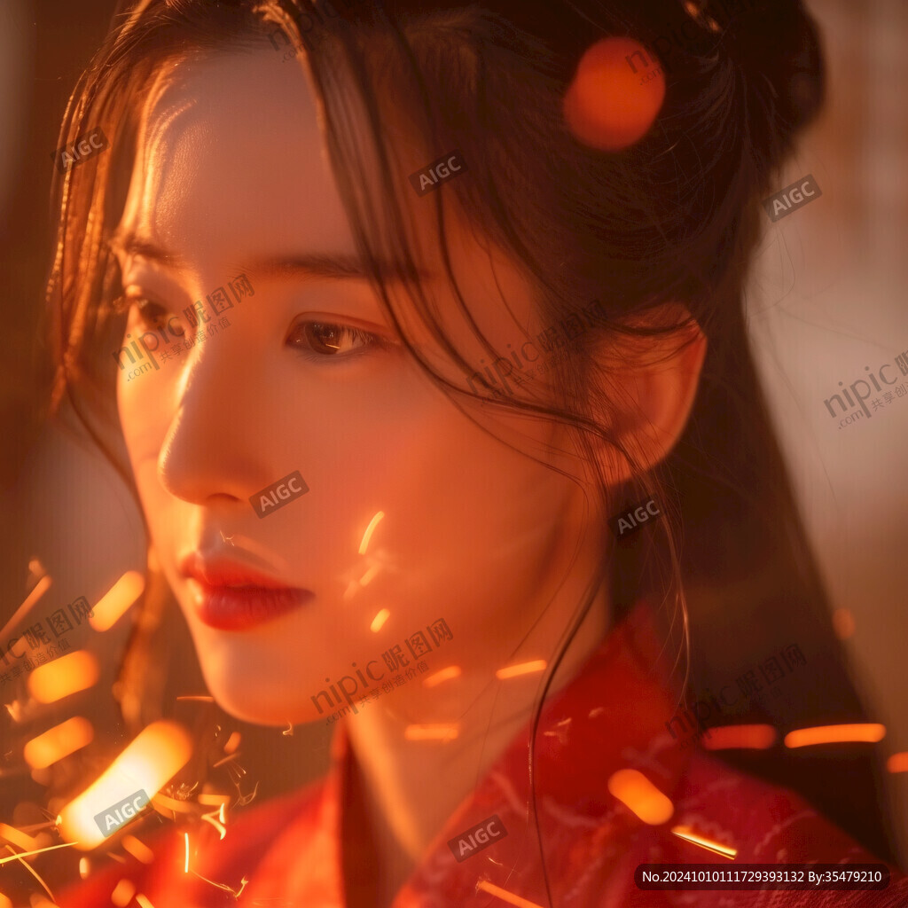 写实人物插画