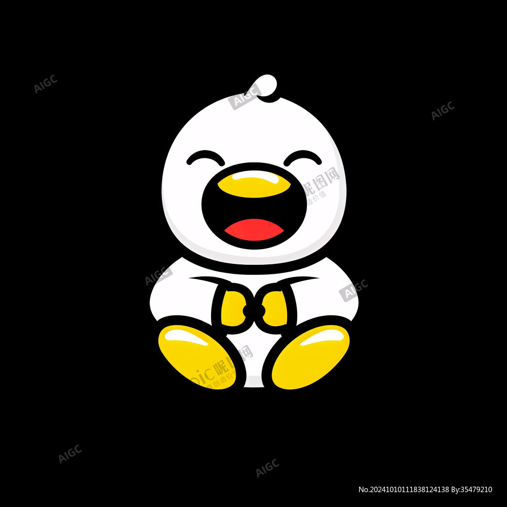 小鸭卡通ip形象