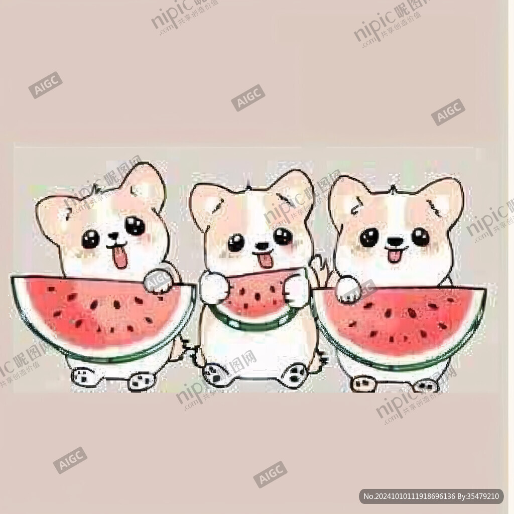 吃瓜群众小动物伙伴