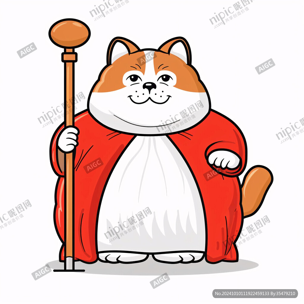 橘猫卡通形象