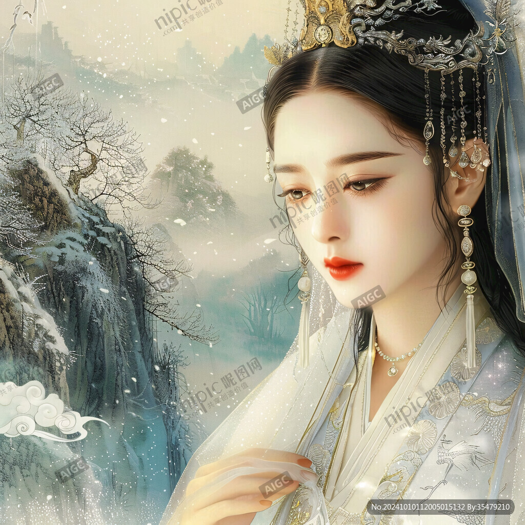 神仙仙女上神手绘头像