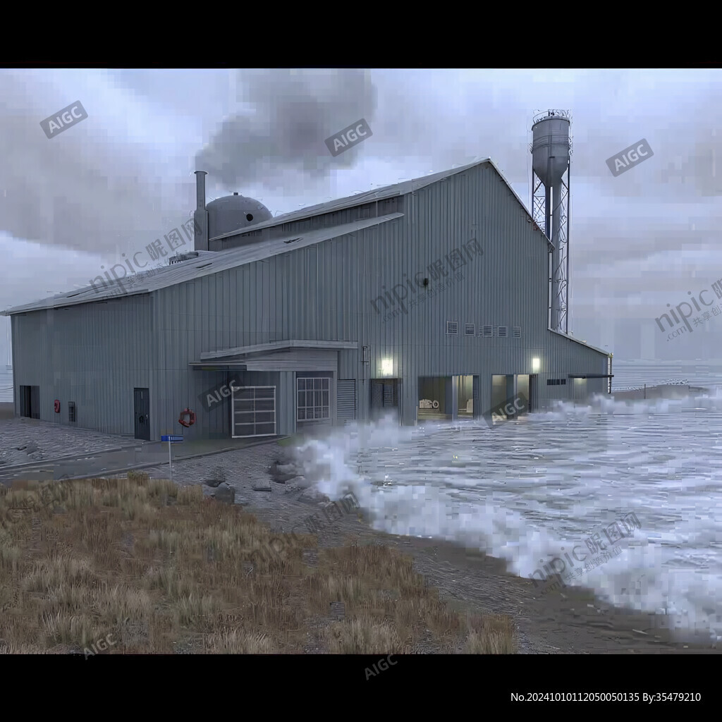 厂区3dsmax