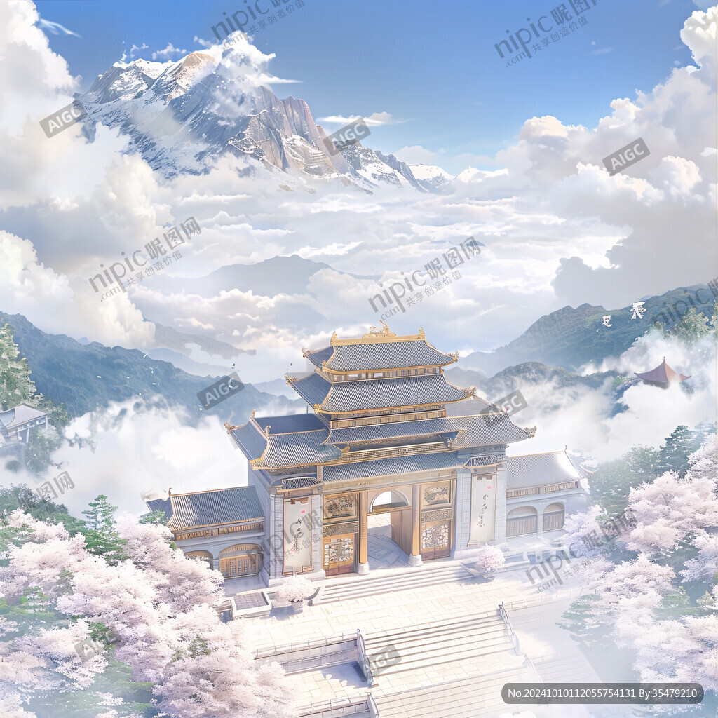 古风仙境天上宫阙