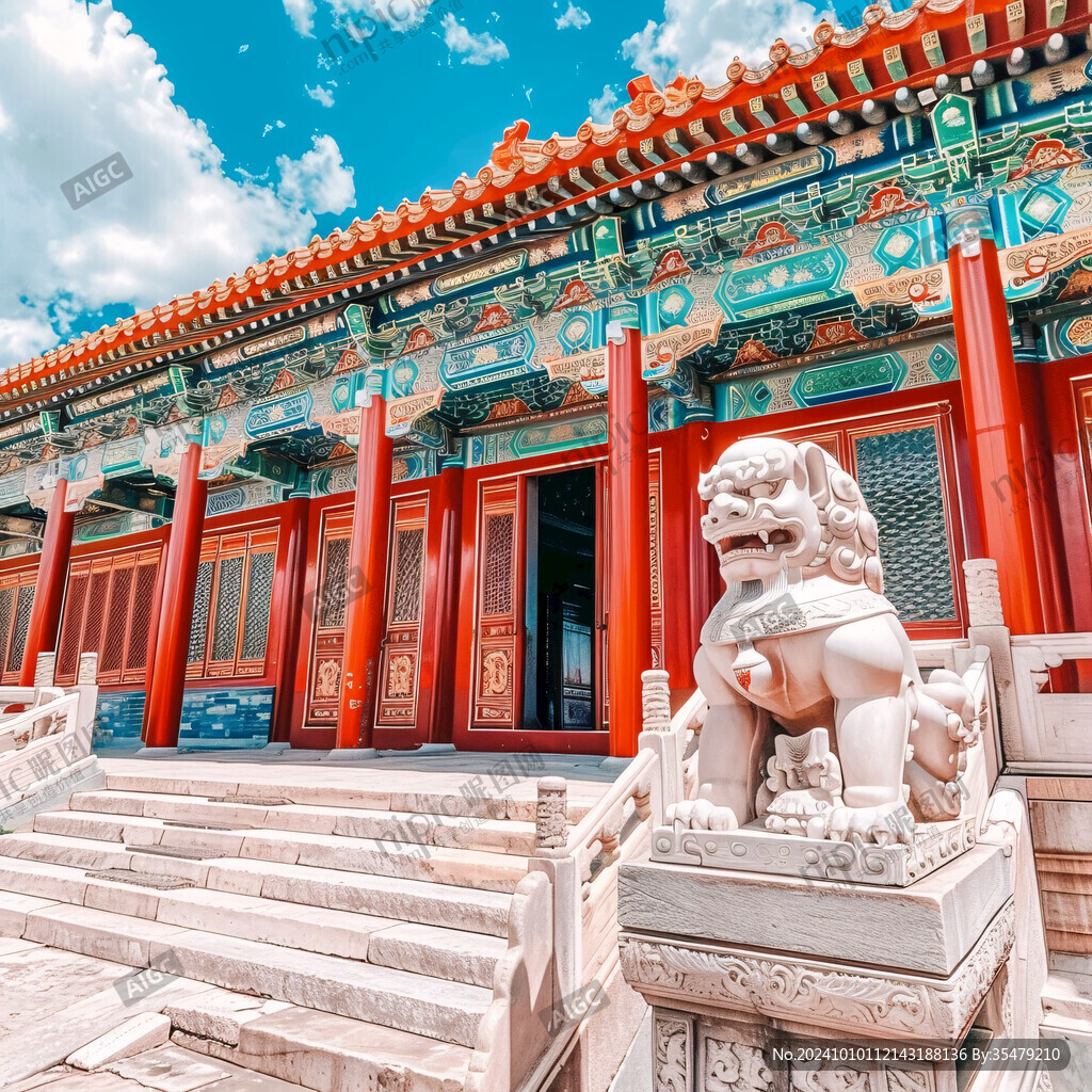 皇宫建筑石兽