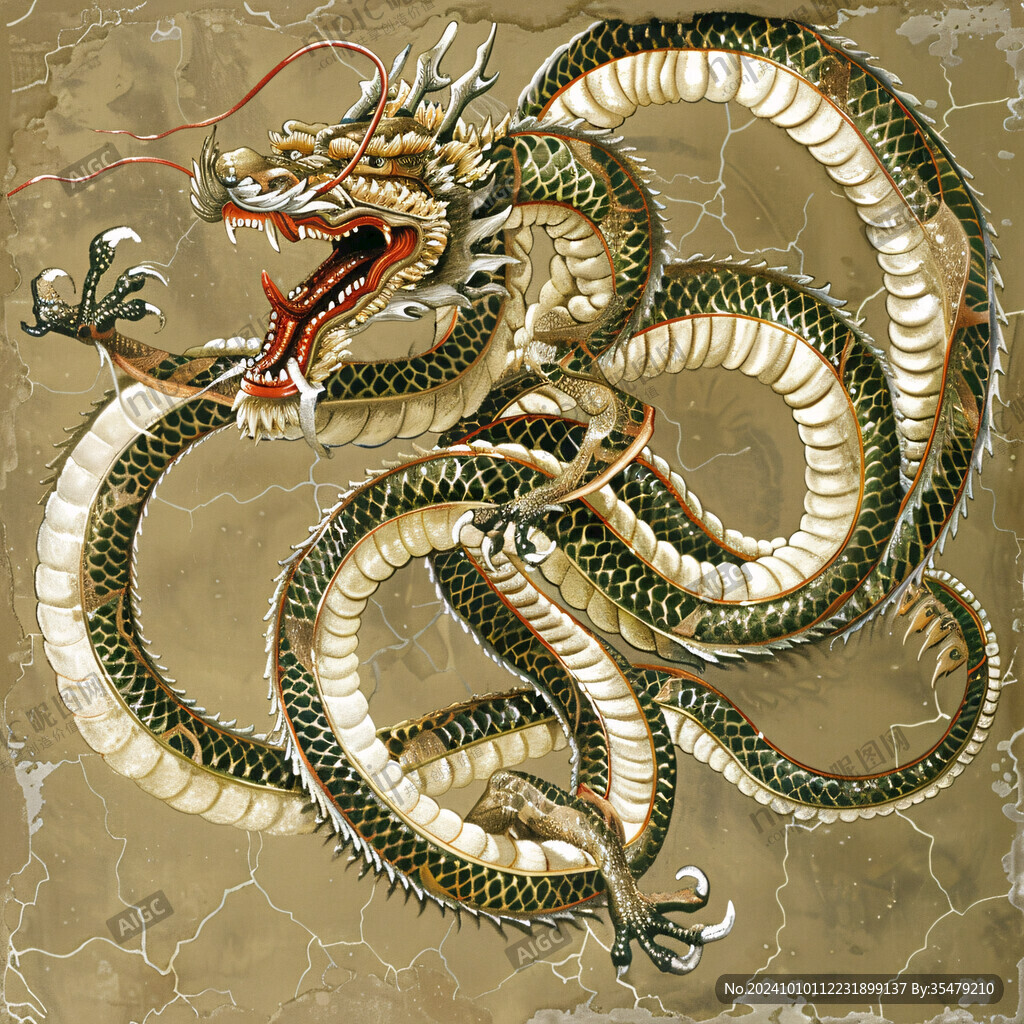 高清双龙图片