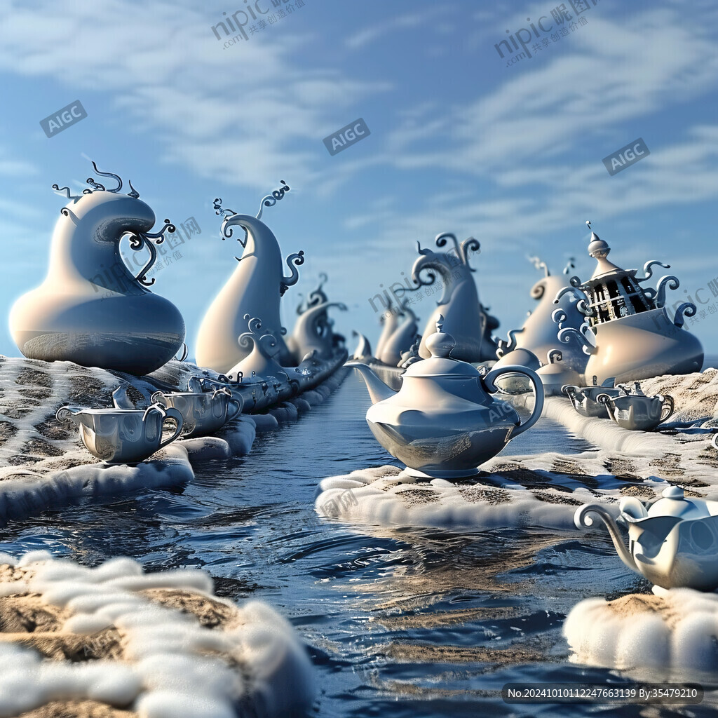 3d冰雪主题设计