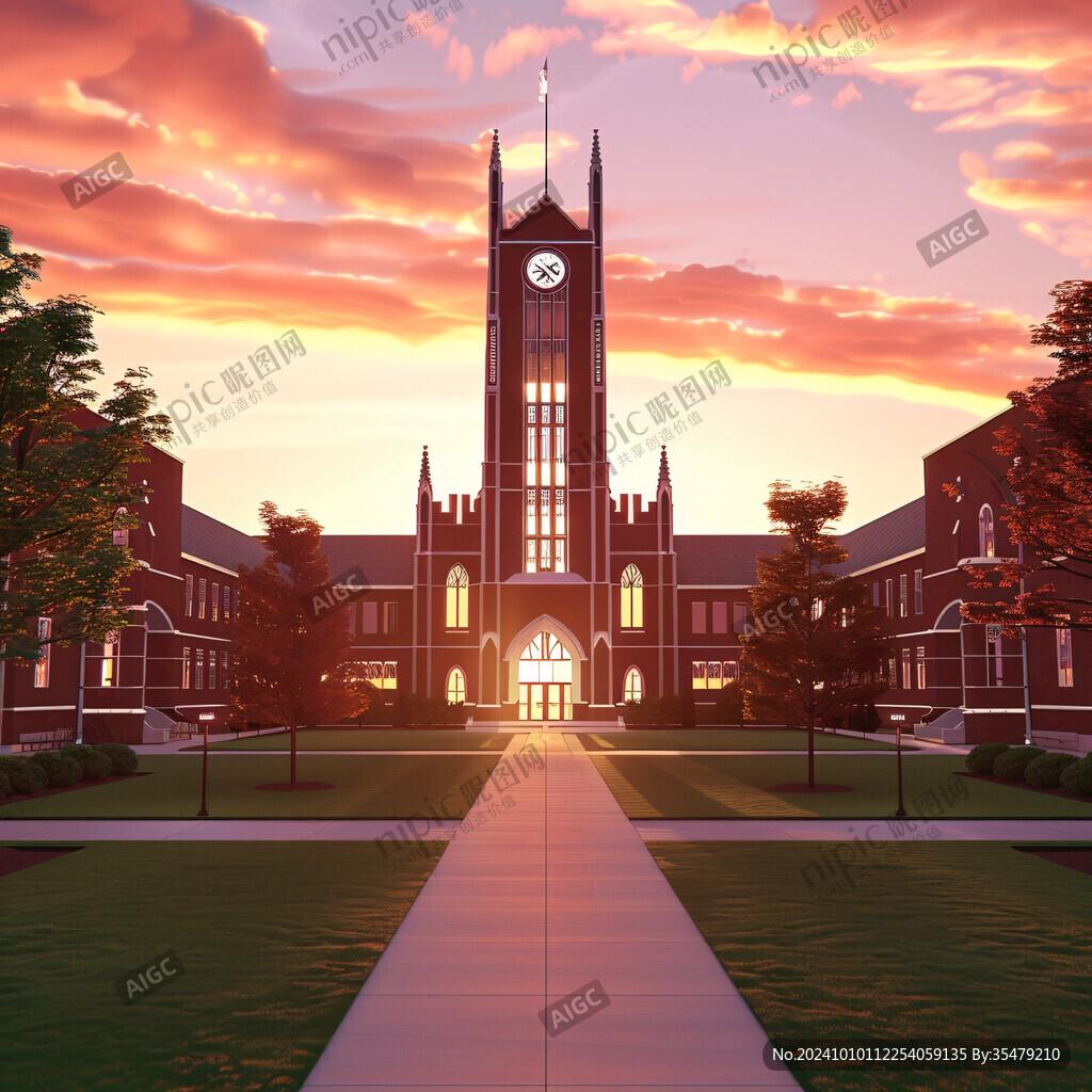 大学校园大学建筑